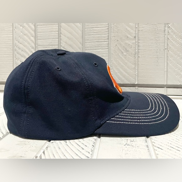 NFL Team Apparel Chicago Bears Logo ‘47 Brand Navy Closer Stretch Fit Hat Cap OS - Picture 4 of 9